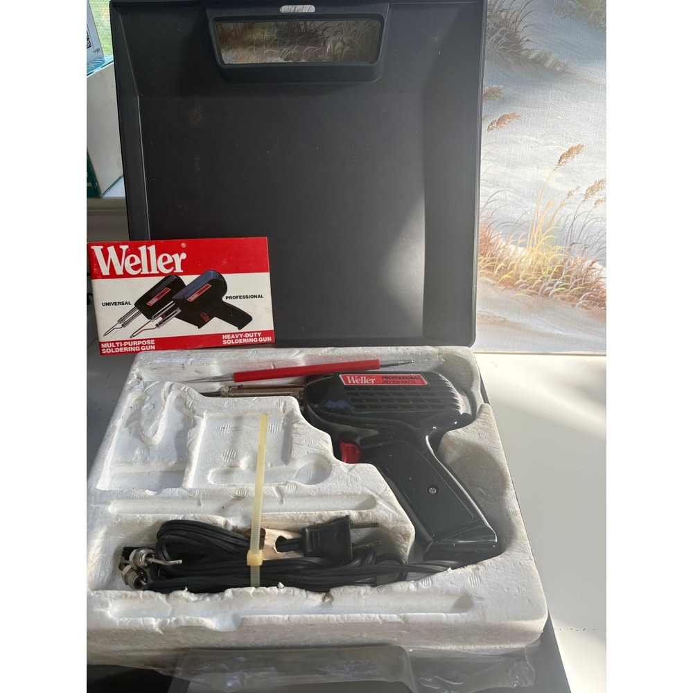 Weller Professional 260/200 Watts Heavy Duty Soldering Gun Kit with Case D550